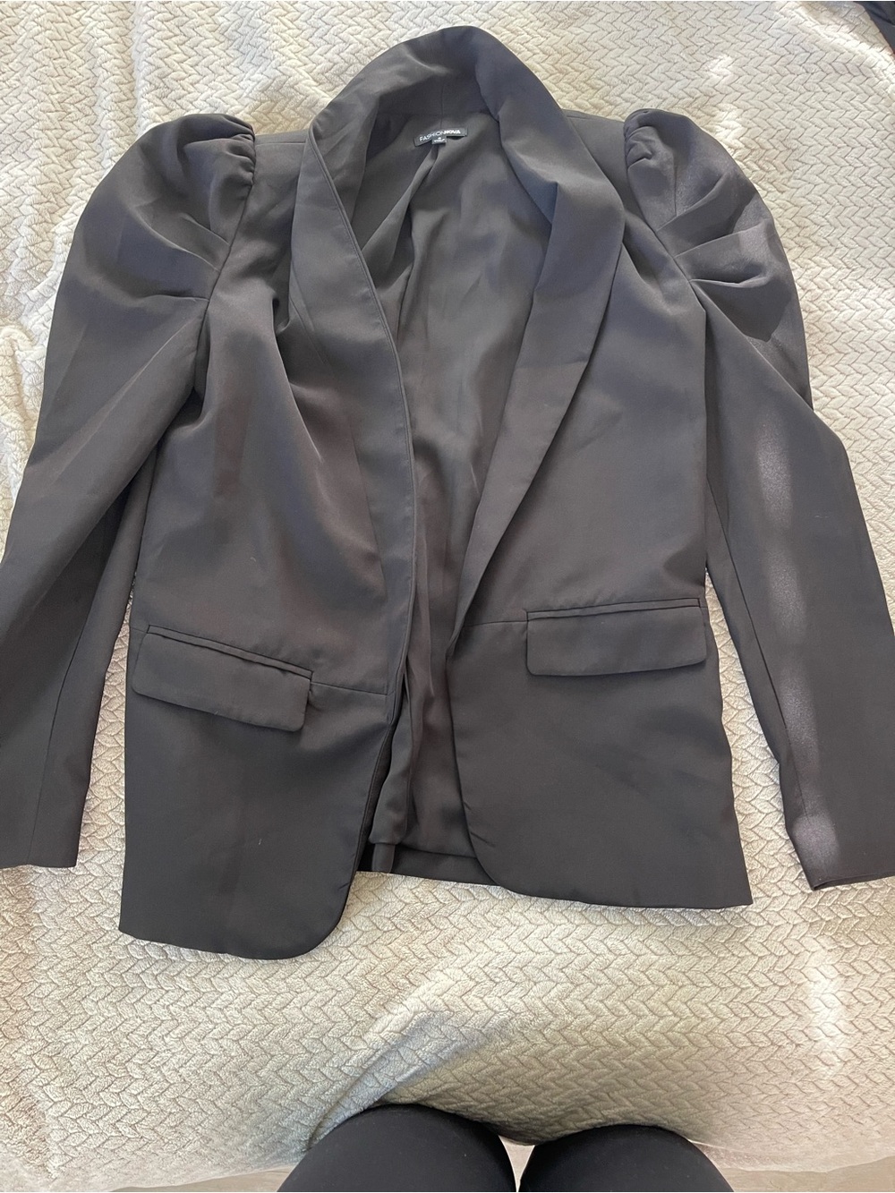 Fashion Nova Black Women's Blazer